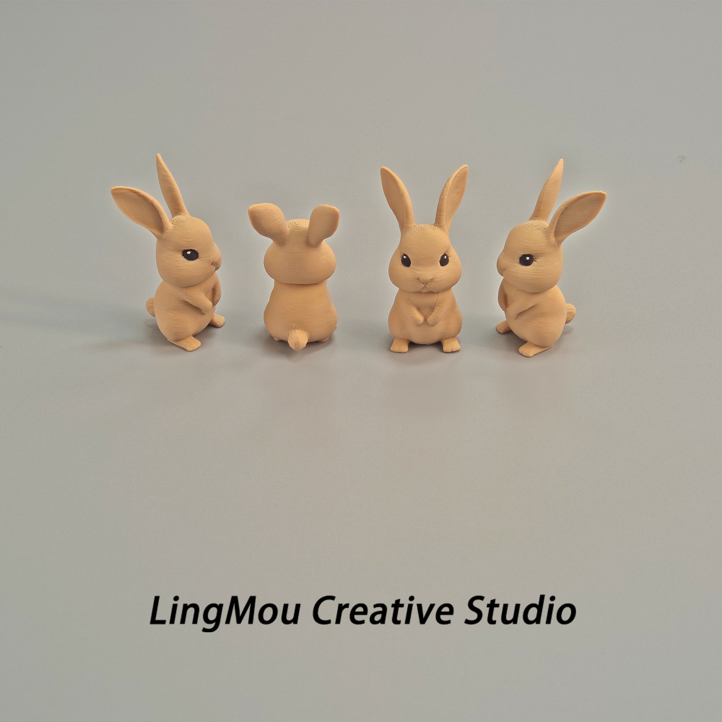 感觉也不是很可爱的兔子