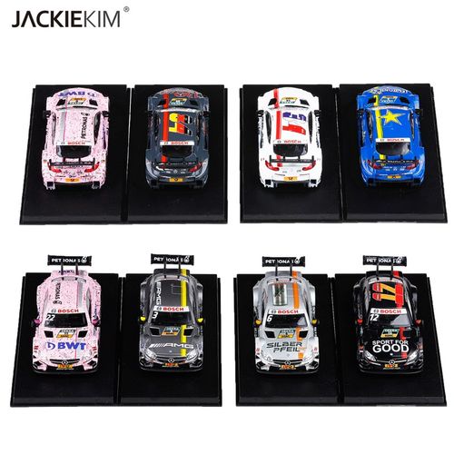 1/43适用宝马M4DTM合金汽车模型奔驰C63尾P翼跑车宾利拉力赛车收