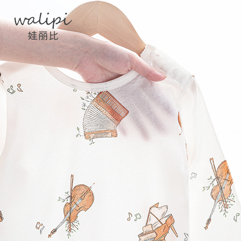 男童女童宝宝家居k空调衣服纯棉薄款夏季婴儿长袖儿童睡衣套装春