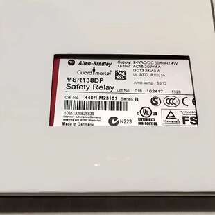 议价安全继电器MSR138DP 440R-M23151正品议价
