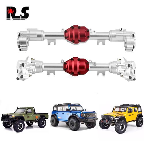 RS红蜘蛛1/8易控YK4081 4082 4083 Absima Sherpa 前后金属桥壳R6