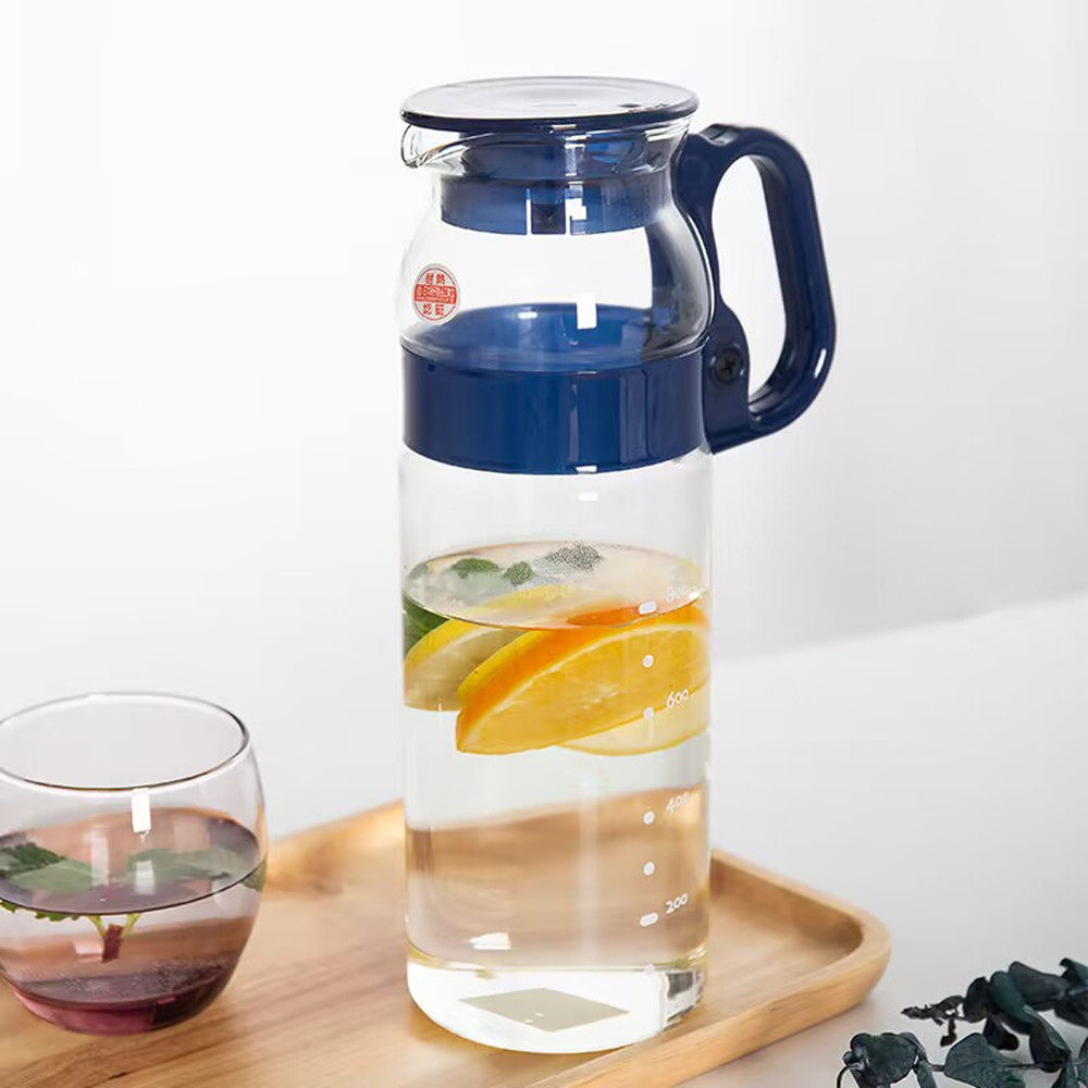 日本怡万家iwaki进口耐热透明玻璃冷水壶凉水壶大容量家用水壶