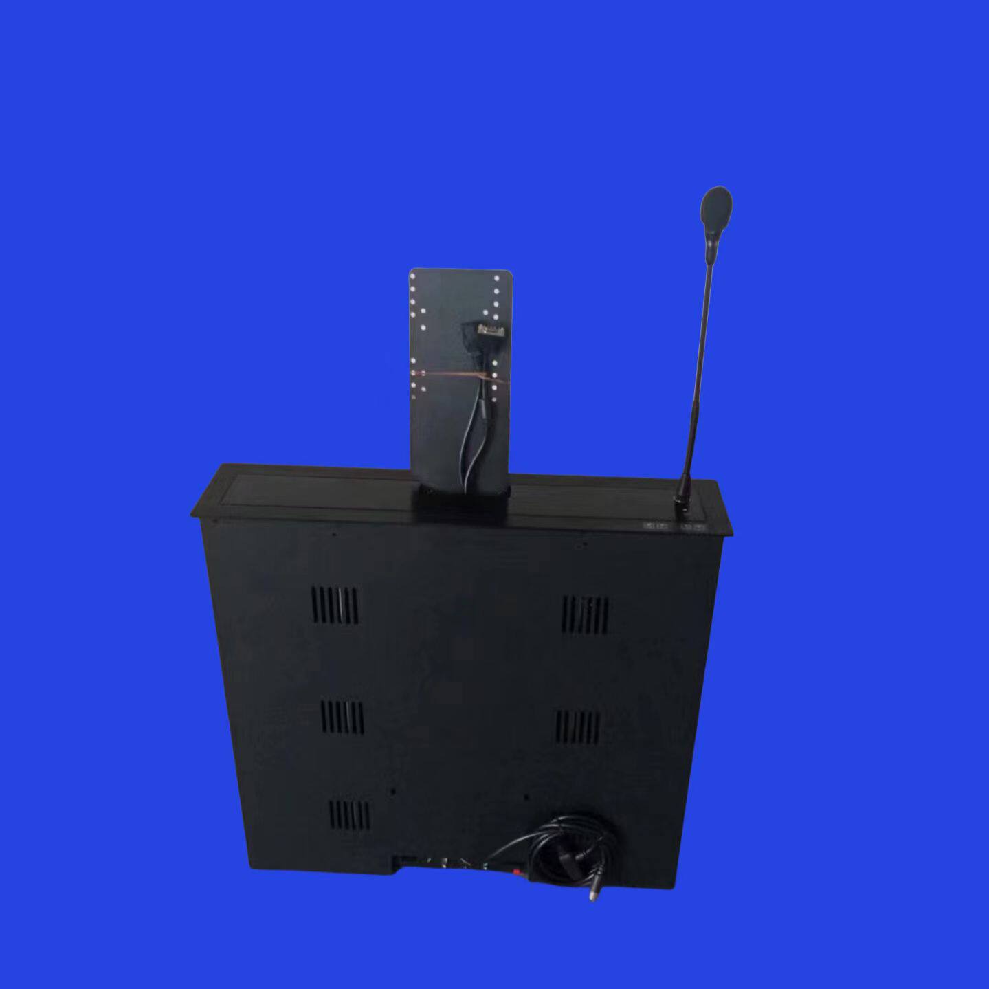 防夹手智能升降器17/19/22/24寸会议桌电动升降液晶屏桌面升降器