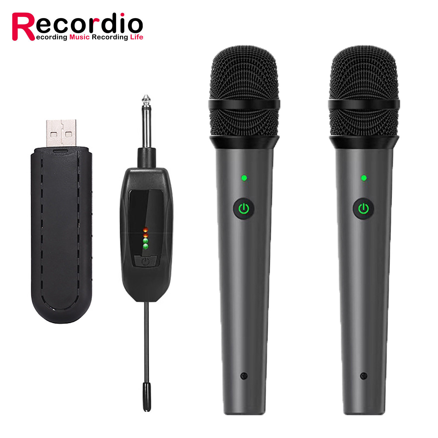 GAW-016B充电无线麦克风一拖二家用K歌唱歌话筒U段舞台手持麦克风,模玩/动漫/周边/娃圈三坑/桌游,文化/体育周边,淘宝优惠券,粉丝福利购,淘宝优惠卷