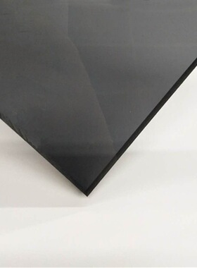 10mm黑色透明8mm灰色PC耐力板深灰实心透明聚碳酸酯耐候耐力板