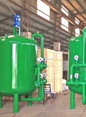 非标定制纤维球过滤器 石英砂双层滤料 处理量50/ Φ1200工业