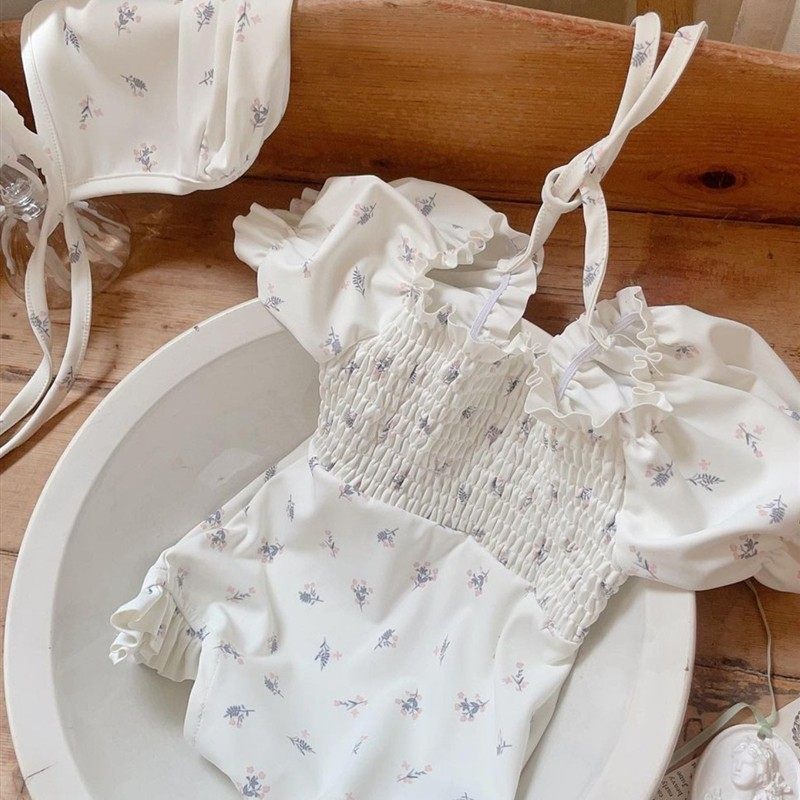 0-3岁婴儿夏装小碎花连体泳衣女童宝宝温泉泳装夏款游泳衣送帽子,童装/婴儿装/亲子装,其它,淘宝优惠券,粉丝福利购,淘宝优惠卷