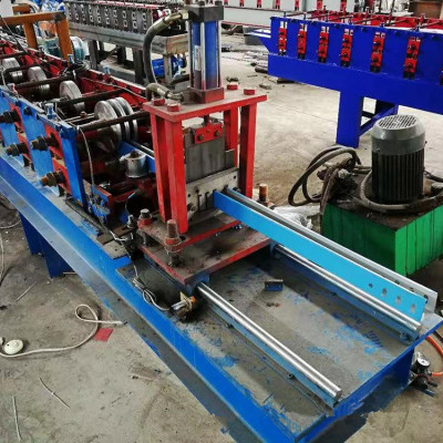 国华电缆桥架全自动生产线桥架盖板成型机设备槽式电缆机器