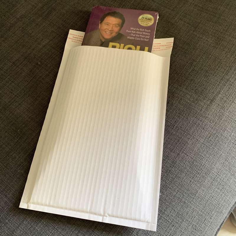 200x275mm Strong Corrugated Bags White Rigid Photo Card跨境