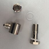 白钢接头 拆胎机小气缸盖接头 扒胎机螺丝 大力接头