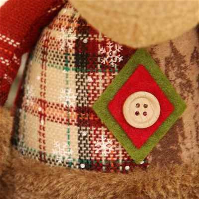 伸缩圣诞老人雪人麋鹿公仔娃娃橱窗摆件礼物圣诞节装饰品场景布置