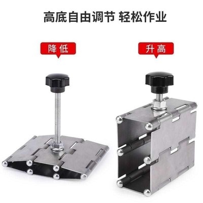 瓷砖垫脚器贴砖支撑架手动高低升降调节器墙砖顶高定位器找平调平