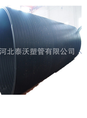 HEPE塑钢缠绕管生产厂家，塑钢缠绕排水管，北方地区厂家直销