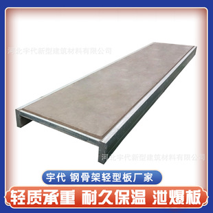 钢骨架轻型板厂家直供 钢构轻强板  钢结构楼板 轻质承重屋面板