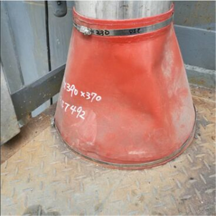 厂家直销 风口软接头布 红色耐高温 耐化学腐蚀 阻燃 硅酸钛金布