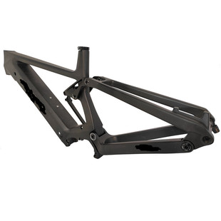 八方M600中置碳纤维软尾车架速降中置软尾车架设计批发碳纤维车架