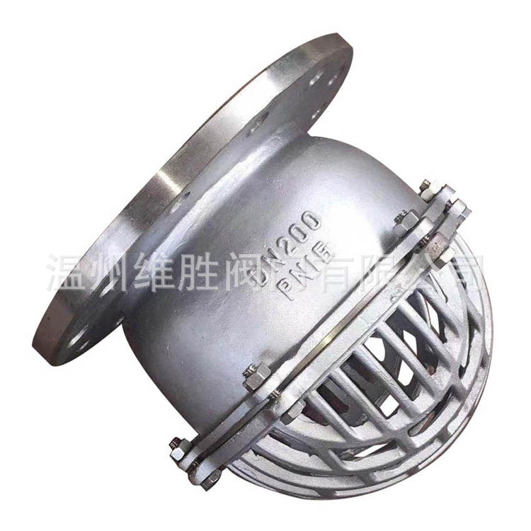 供应不锈钢底阀 法兰底阀 H42W 304 DN200 钢制硬密封底阀