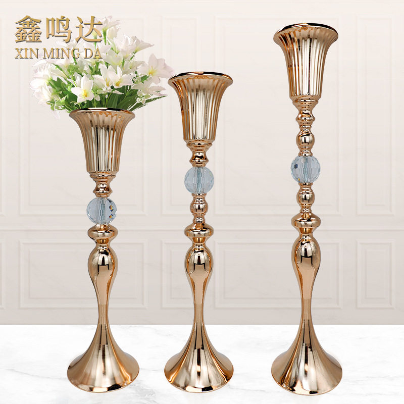 欧式美人鱼花器摆件铁艺电镀水晶插花烛台婚庆舞台道具路引花瓶,模玩/动漫/周边/娃圈三坑/桌游,文化/体育周边,淘宝优惠券,粉丝福利购,淘宝优惠卷