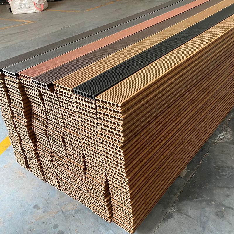 塑木地板户外露台庭院栈道改造板材防水防腐塑胶板室外栈道木塑板