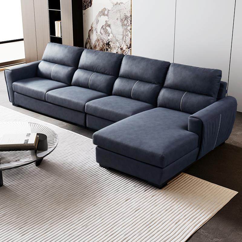 双虎科技布艺沙发客厅现代简约小户型乳胶贵妃轻奢家具组合23850