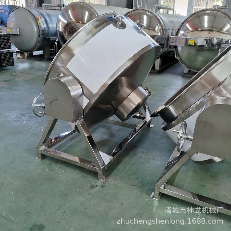 可倾蒸汽夹层锅大型食品蒸煮锅熟化卤煮锅型号齐全热分布均匀
