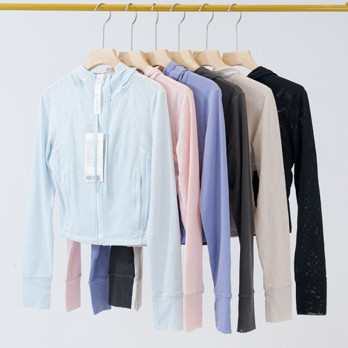 大牌同款防晒瑜伽服外套Define