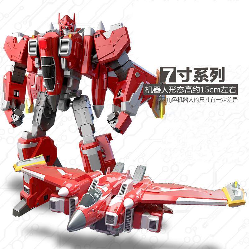 Mini Agent Squad Toy X Transforming Car Fortsime Mecha Robot Ford Max Attack Team Thunder S