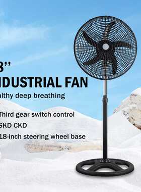 Stand fan 220V 110V 散件 SKD出货 工业扇 落地扇 立式摇头风扇