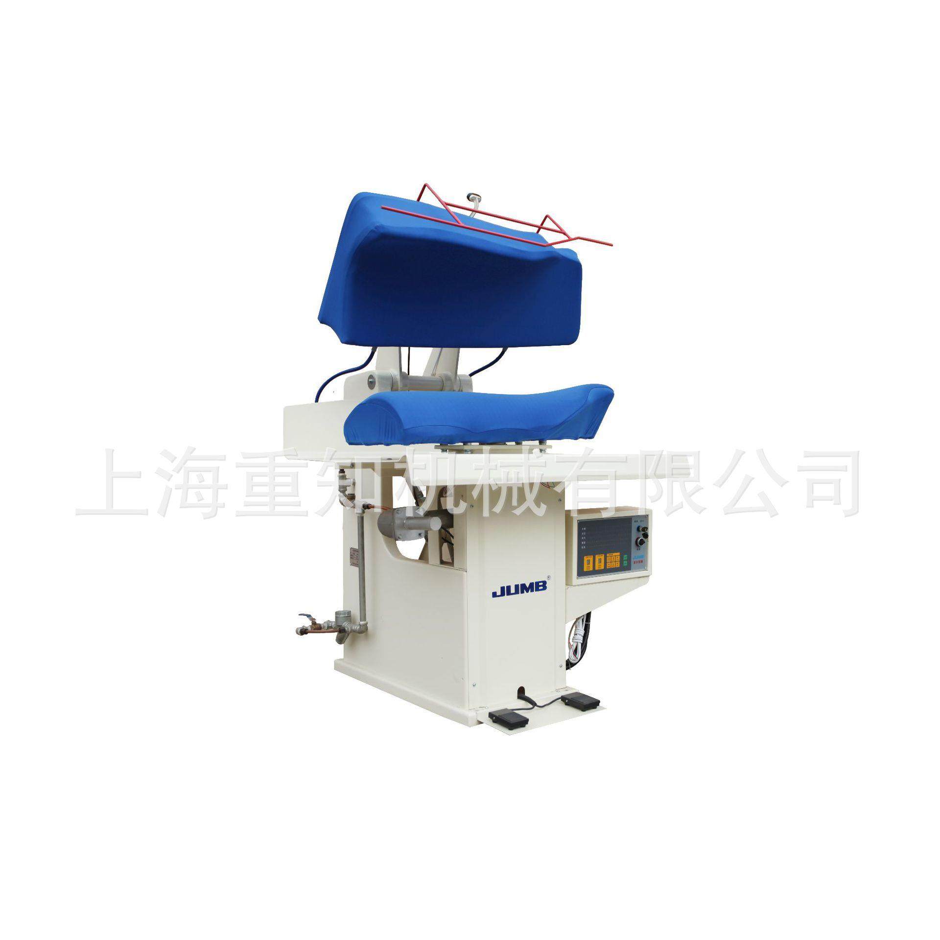 上海重知服装厂设备整烫机蒸烫机压机夹机右后背定型