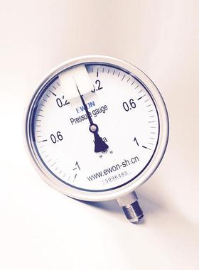 微压表膜盒压力表负压表YE-150H-1000Pa~1000Pa真空表