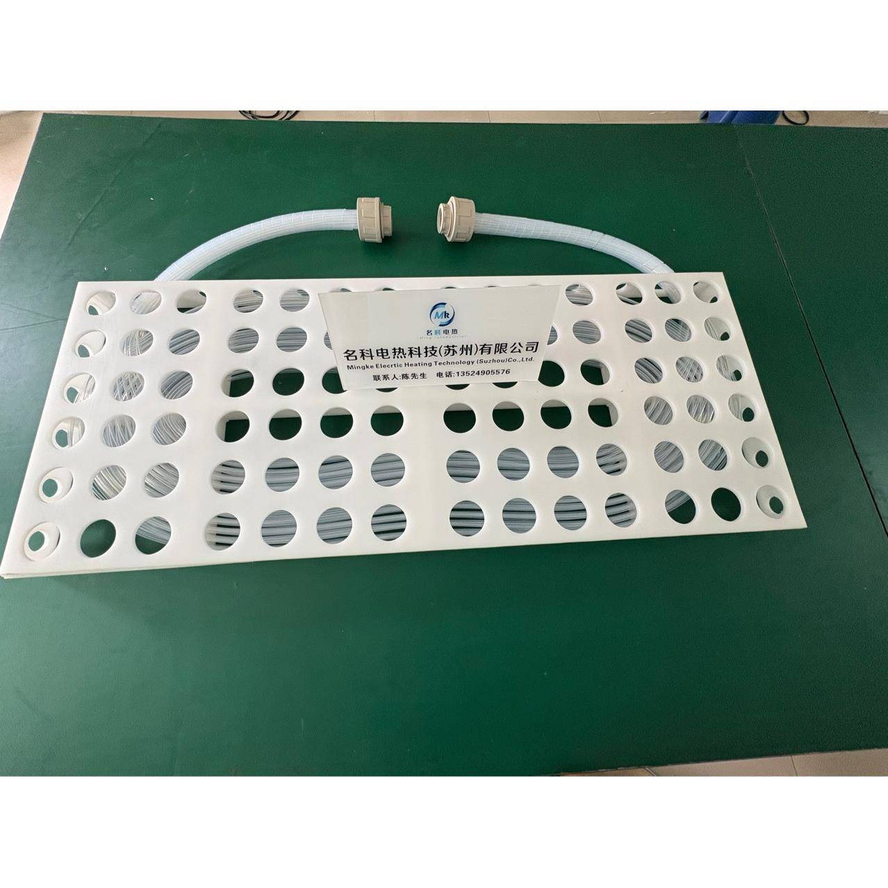 厂家直销四氟换热器电镀槽加热冷却氟塑料换热器四氟管加热板式换