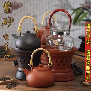 紫砂迷你静音炉烧水玻璃陶瓷煮茶器黑茶电热水壶煮水炉yt91uQ0OEw