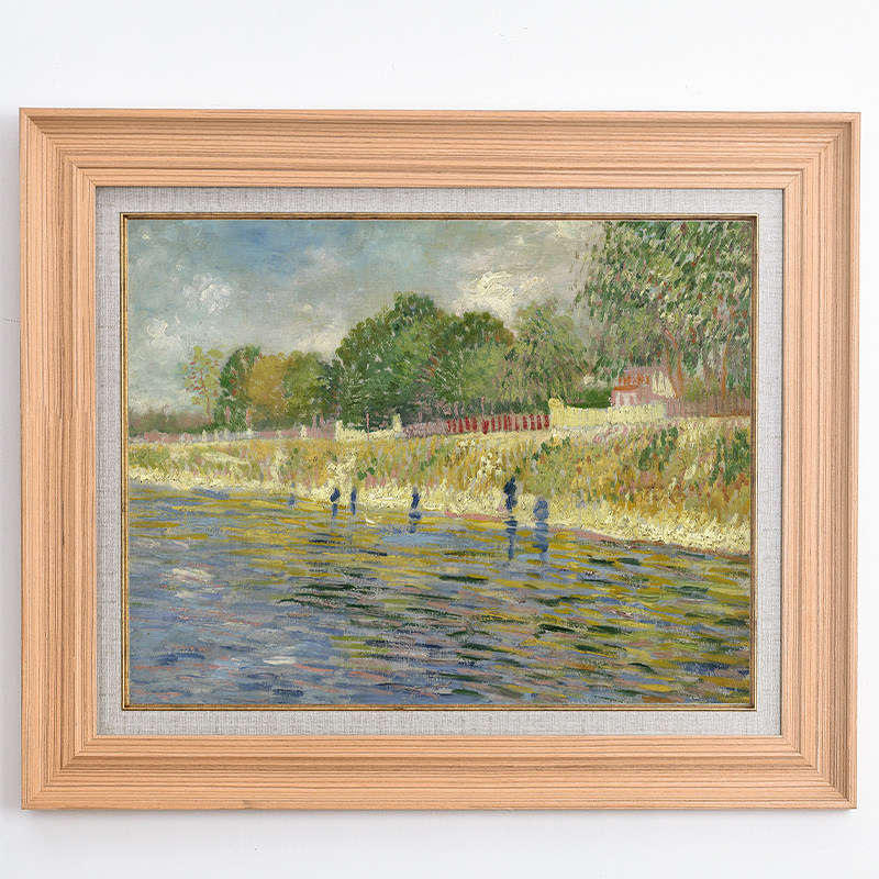 现代简约油画框定制尺寸实木大画框装裱框架相框挂墙裱外框海报框