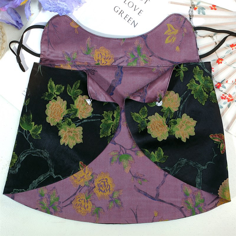 桑蚕丝双面遮阳护颈防晒面纱女多用途云肩围脖护眼角面罩防晒防尘