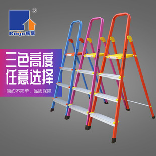 瑞居铝合金梯家用梯子攀爬可折叠梯人字梯加厚扶梯三步四步梯