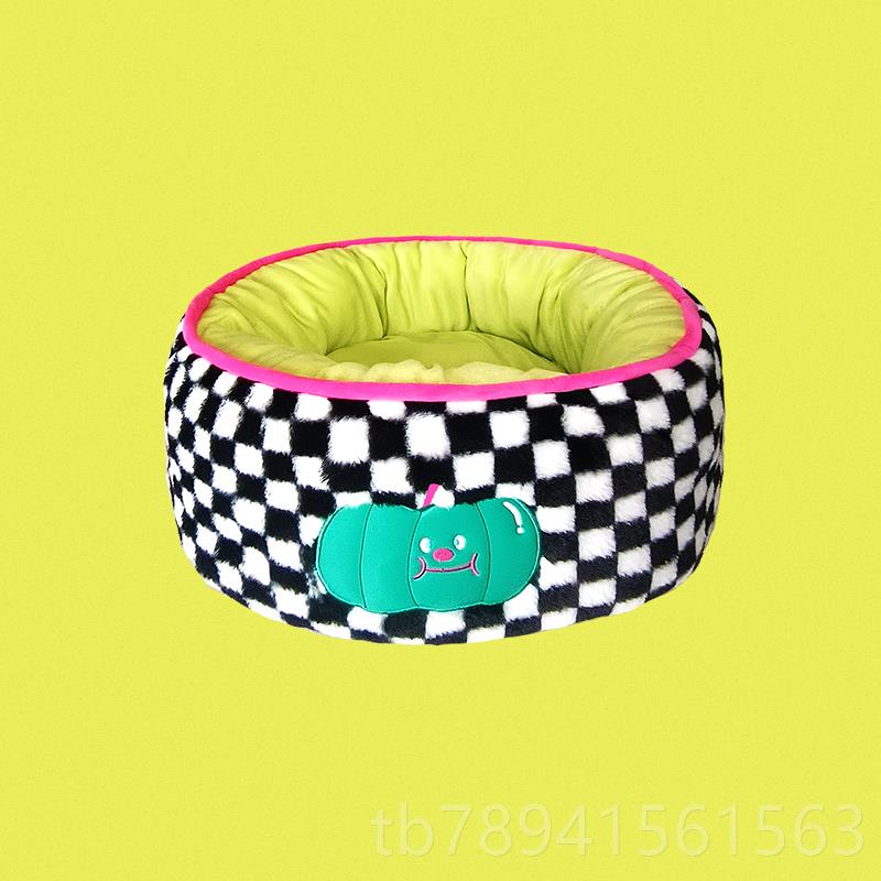 高档CU毛L呆族家大容量猫窝发冬季保暖通用半封闭式宠物垫子沙猫