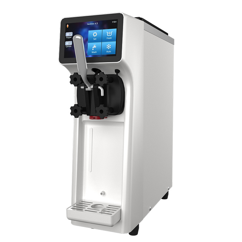 冰之乐 单头台式冰淇淋机商用 冰激凌机商用雪糕机圣代甜筒机