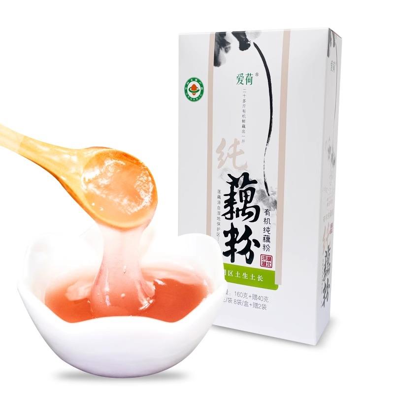 湖北特产武汉洪湖藕粉老曹家红枣桂圆孕妇早餐代餐粉独立袋装藕粉