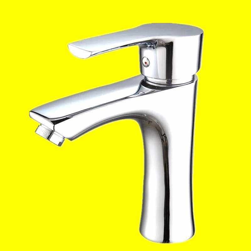 直销 铜体单孔面盆冷热水龙头 单把混水阀 洗脸盆浴室柜龙头,家装主材,面盆龙头,淘宝优惠券,粉丝福利购,淘宝优惠卷