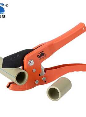 厂价 橙色大鲸PPR管子割刀桔红快速塑料管剪刀42MM管子剪刀