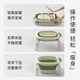 婴儿洗澡盆宝宝浴盆儿童洗澡桶坐躺大号可折叠家用小孩泡澡游泳桶