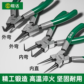 卡簧钳钳子内外两用小号弹簧钳工具内卡外卡开口扩张钳尖嘴工业