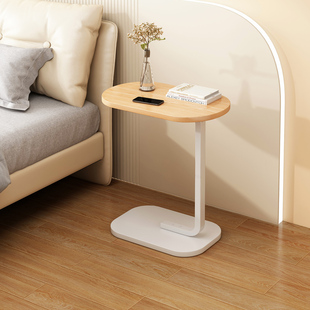 床头柜个性创意时尚床头放东西的置物架小茶几替代卧室床头小边几