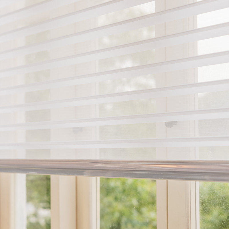 白色香格里拉遮光柔纱帘客厅浴室办公室卧室双层卷帘百叶帘免打孔,居家布艺,垂直帘/梦幻帘,淘宝优惠券,粉丝福利购,淘宝优惠卷