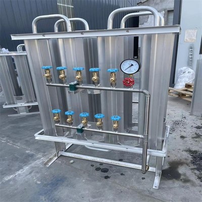 空温式气化器 液氮 液氧气化器杜瓦瓶鱼车用气化器30立方50立方