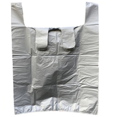 超大加厚灰黑色60家用手提式 垃圾袋特大号酒店环卫背心塑料商用大