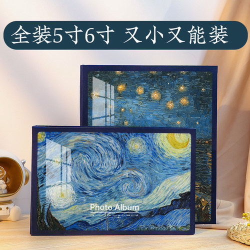 小相册本家庭版纪念册拍立得相册宝宝生活照片5寸6寸相册插页式簿