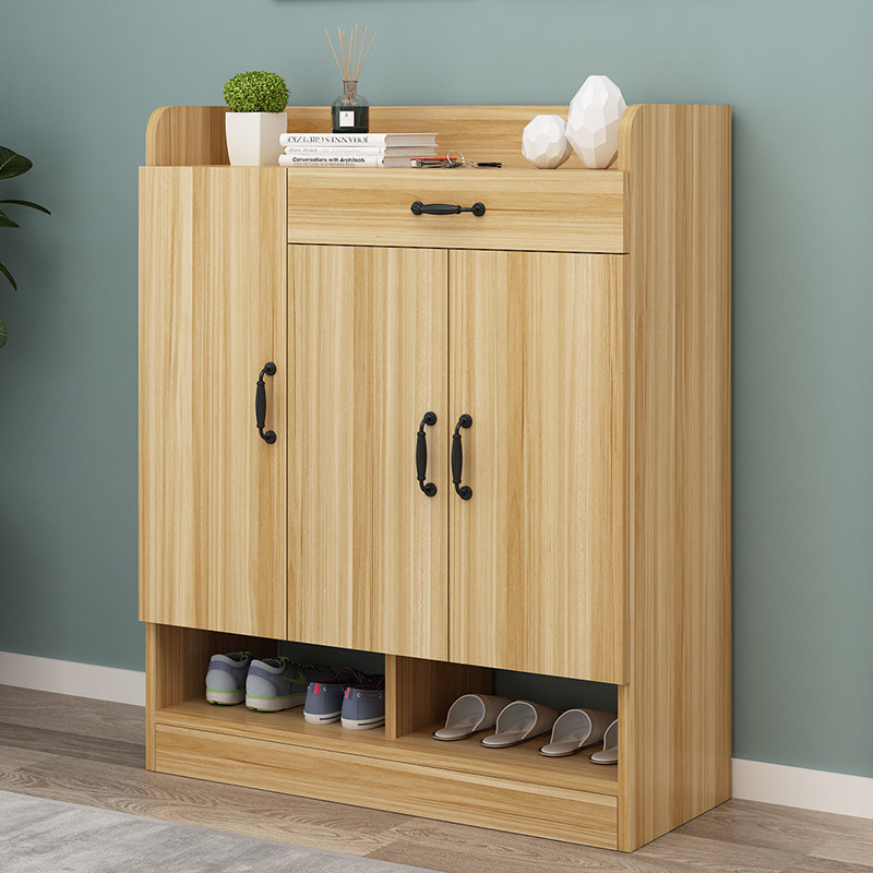定制鞋柜阳台柜玄关柜储物柜家用简易木质收纳柜子订定做尺寸柜子