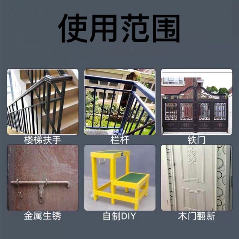 航船油漆涂料醇酸防锈调和漆红色黄色蓝色绿色灰防锈