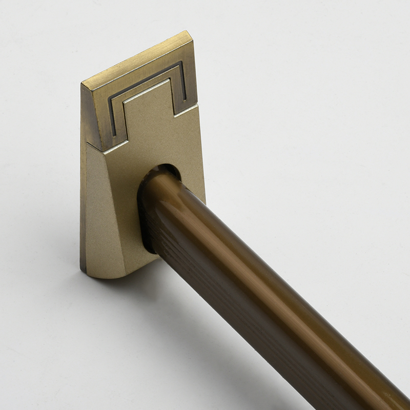 加厚衣柜挂衣杆托座 法兰座衣橱杆衣通杆衣柜五金配件衣杆托底座